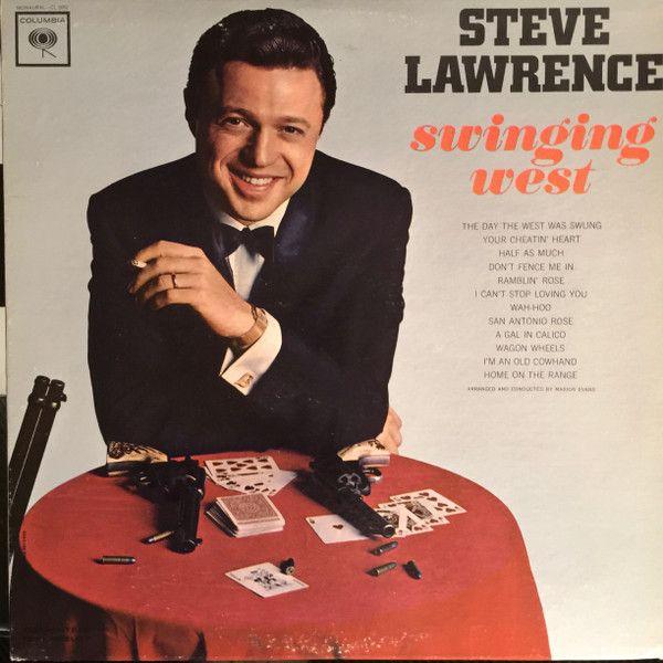 Portada del álbum "Swinging West", de Steve Lawrence