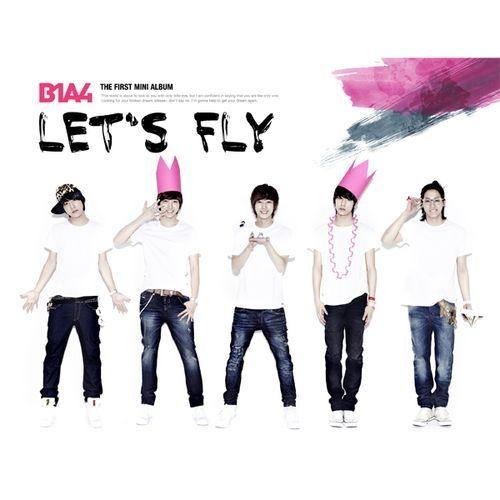Capa do Álbum "Let's Fly", de B1A4