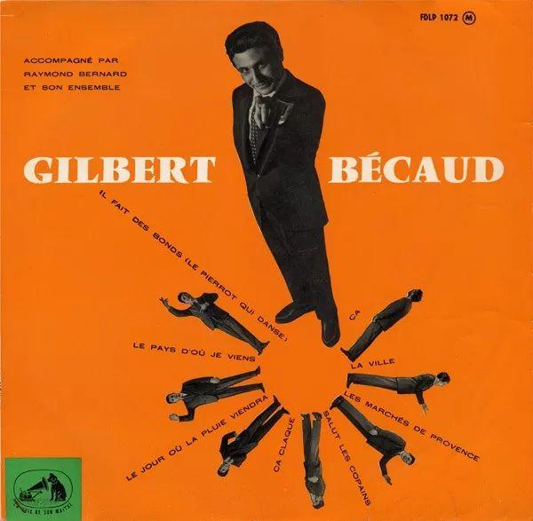 Portada del álbum "Gilbert Becaud ", de Gilbert Becaud
