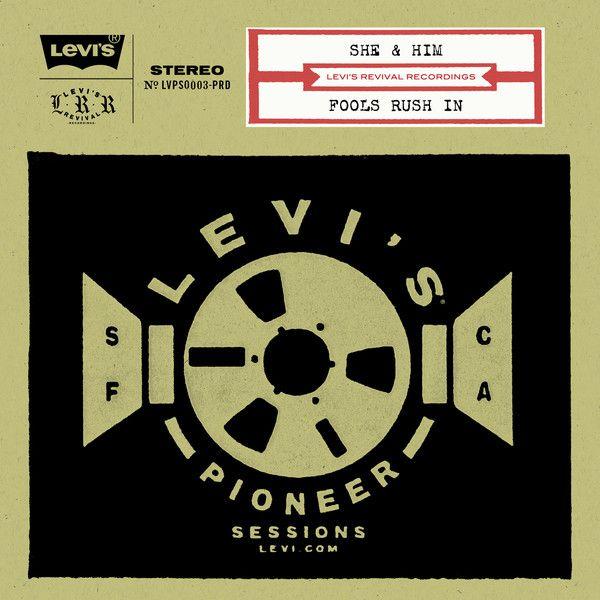 Capa do Single/EP "Fools Rush In", de She & Him