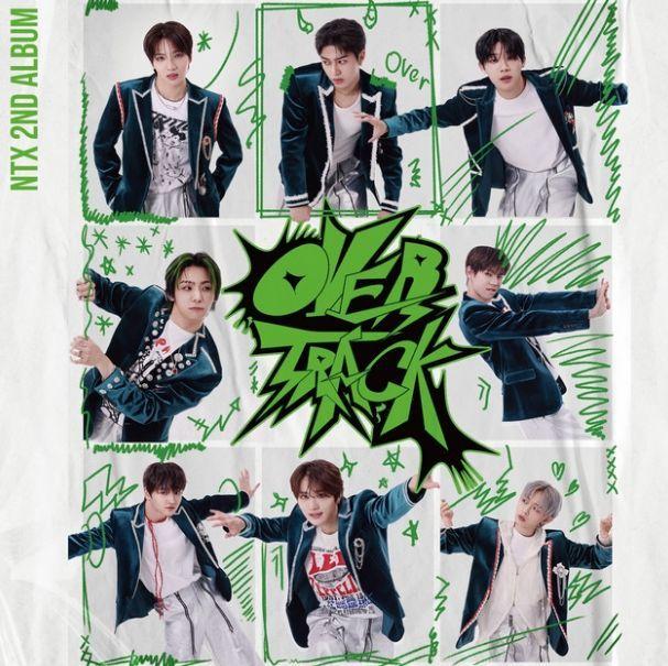 Portada de Álbum "OVER TRACK", de NTX (K-pop)