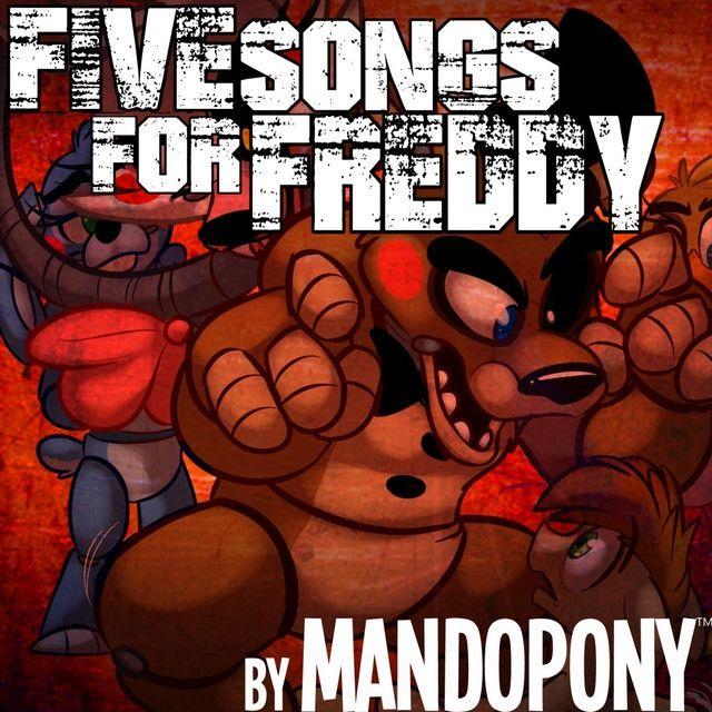 Portada de Álbum "Five Songs For Freddy", de MandoPony