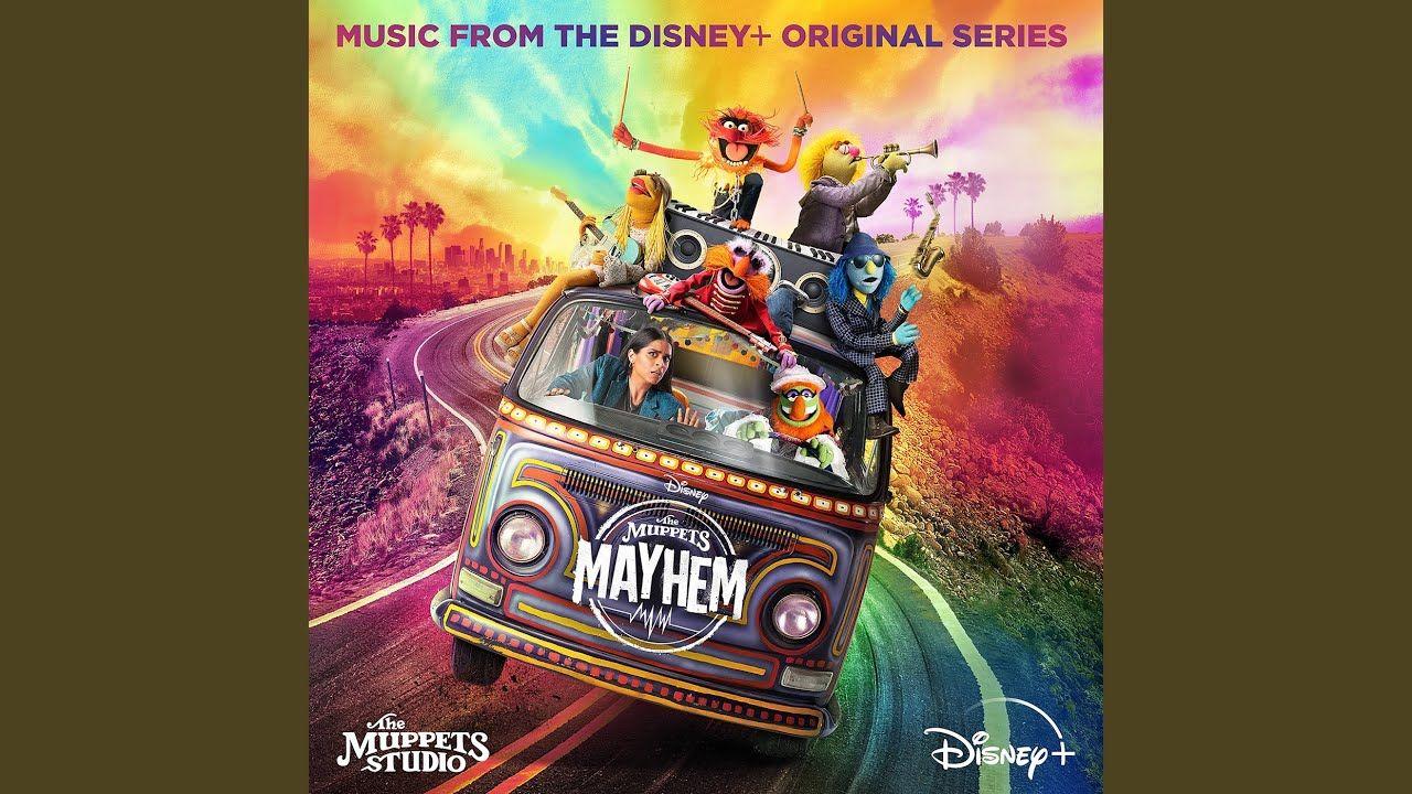 Capa do álbum "The Muppets Mayhem", de Sofia Carson