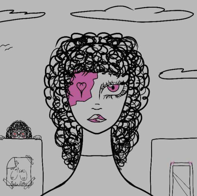 Capa do Single/EP "Just 4 Girls", de Ebsla Dallas