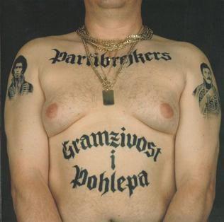 Portada de Álbum "Gramzivost I Pohlepa", de Partibrejkers