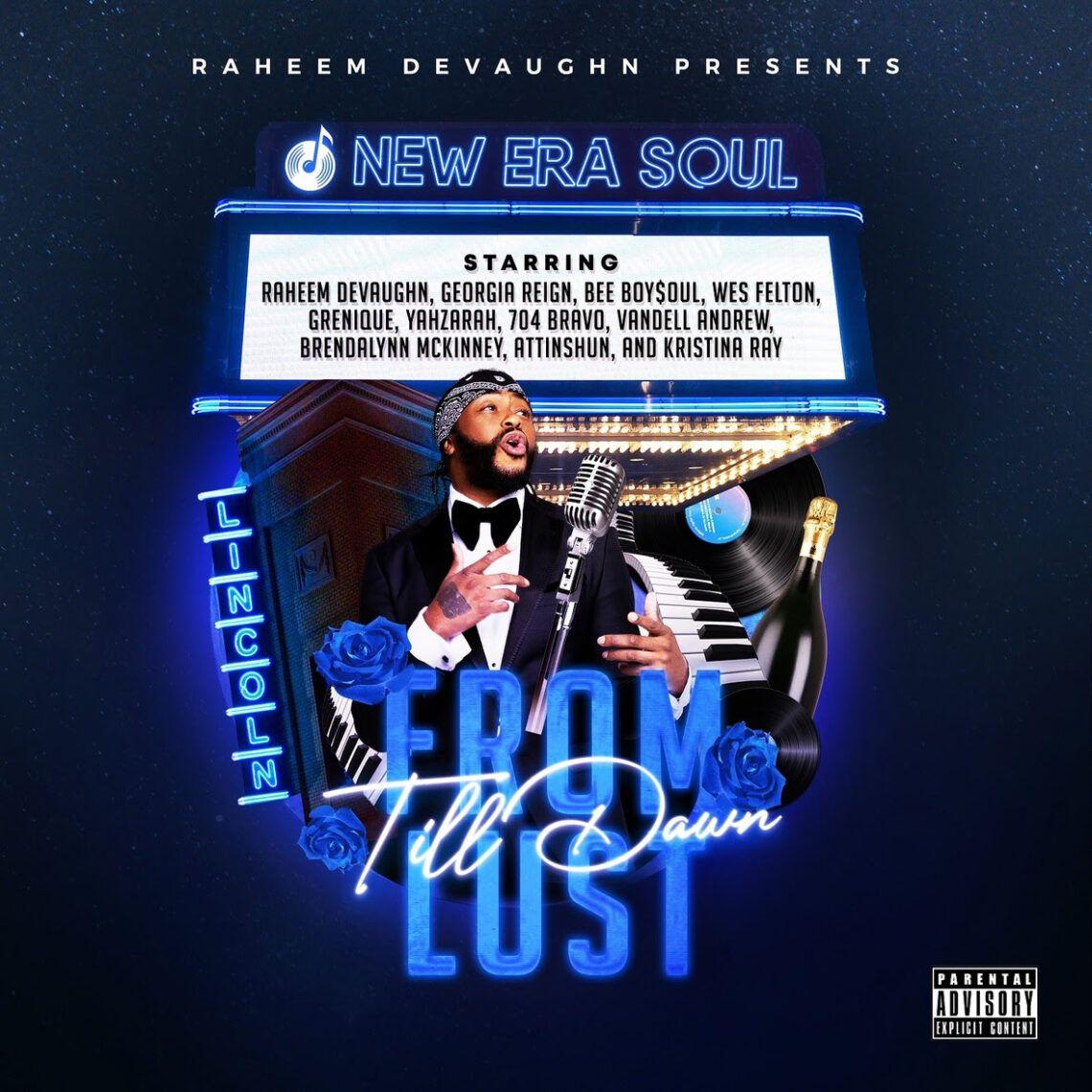 Capa do Álbum "From Lust Till Dawn", de Raheem DeVaughn