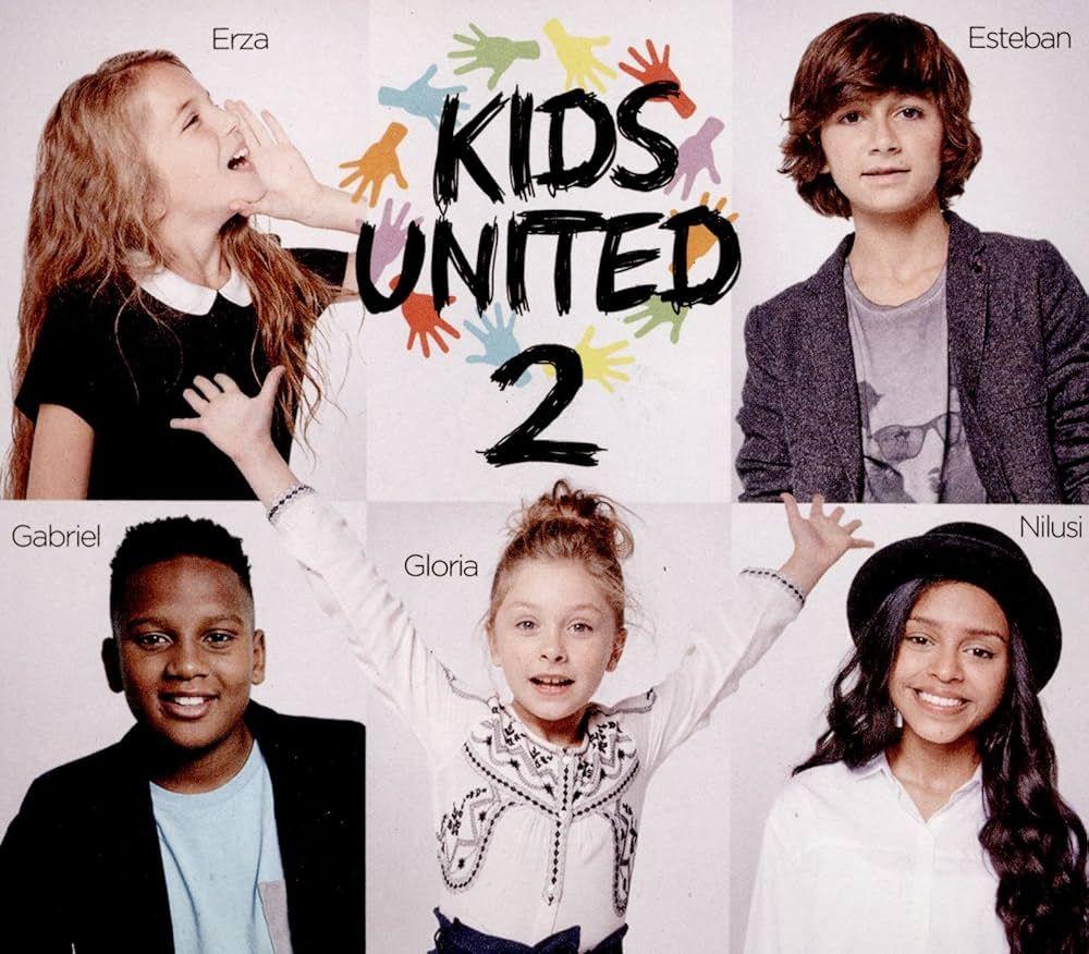 Album cover of "Tout le bonheur du monde" by Kids United