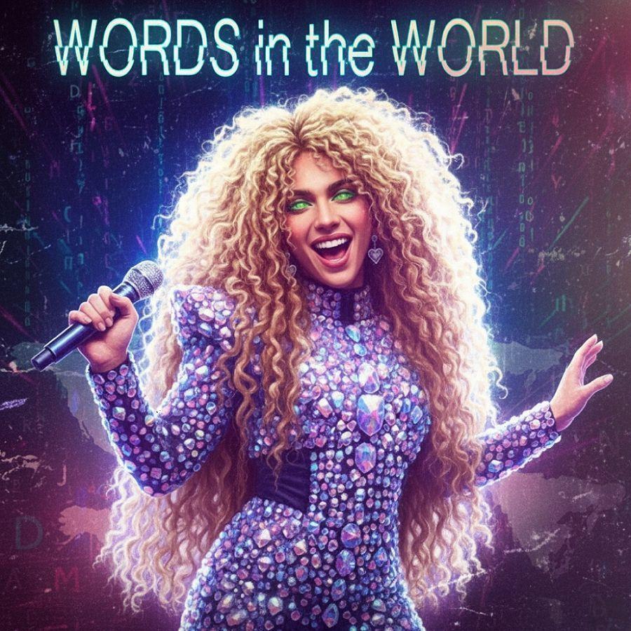 Album cover of "Words In The World (Karaoke)" by Cameron Carson