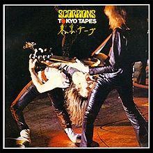 Portada del álbum "Tokyo Tapes", de Scorpions