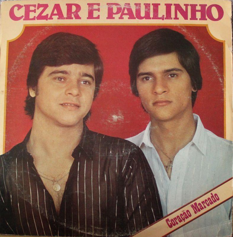 Portada del álbum "Coração Marcado", de Cezar e Paulinho