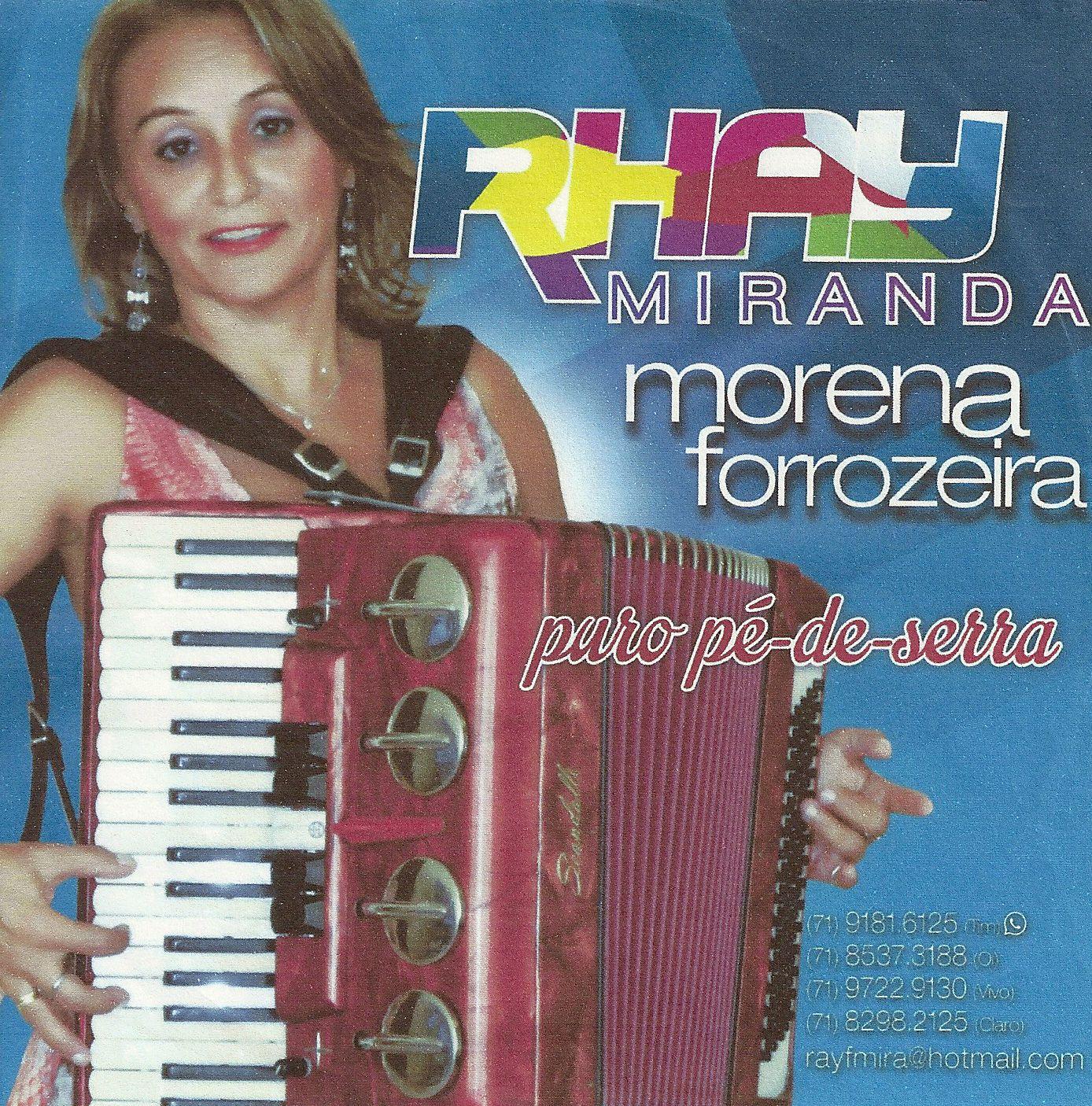 Portada de Álbum "Morena Forrozeira", de Rhay Miranda