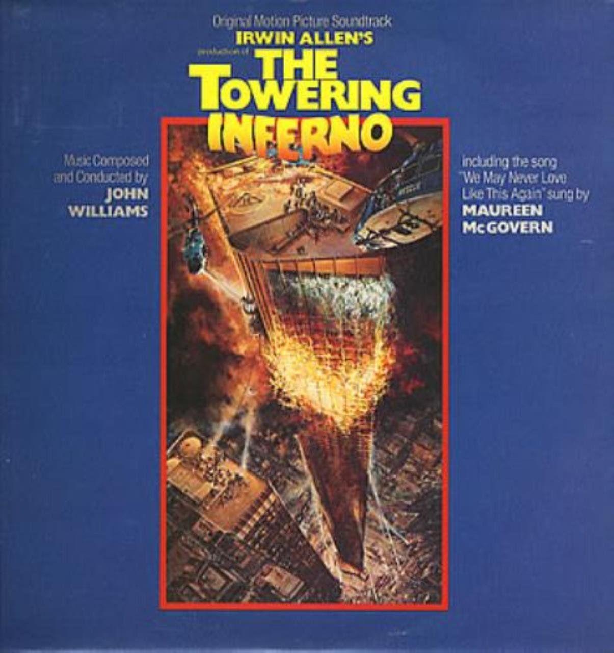 Capa do álbum "The Towering Inferno", de John Williams