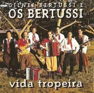 Portada de Álbum "Vida Tropeira  ", de Os Bertussi