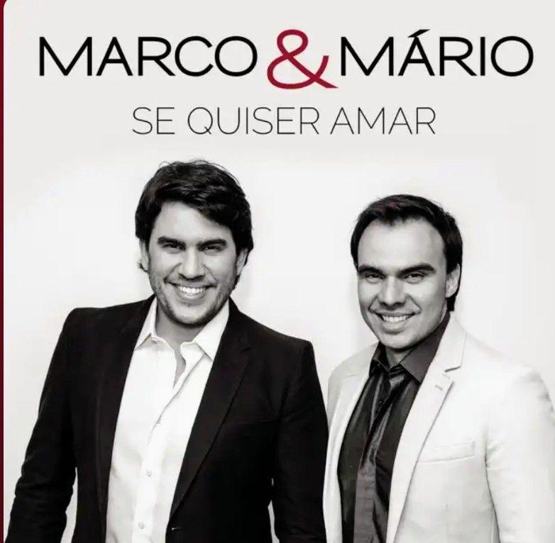Portada del álbum "Se Quiser Amar", de Marco e Mario