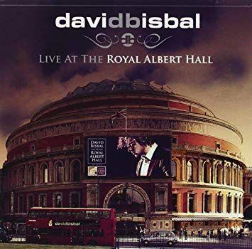 Album cover of "Live At The Royal Albert Hall" by David Bisbal