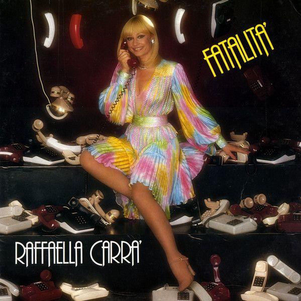 Portada de Álbum "Fatalità", de Raffaella Carrà