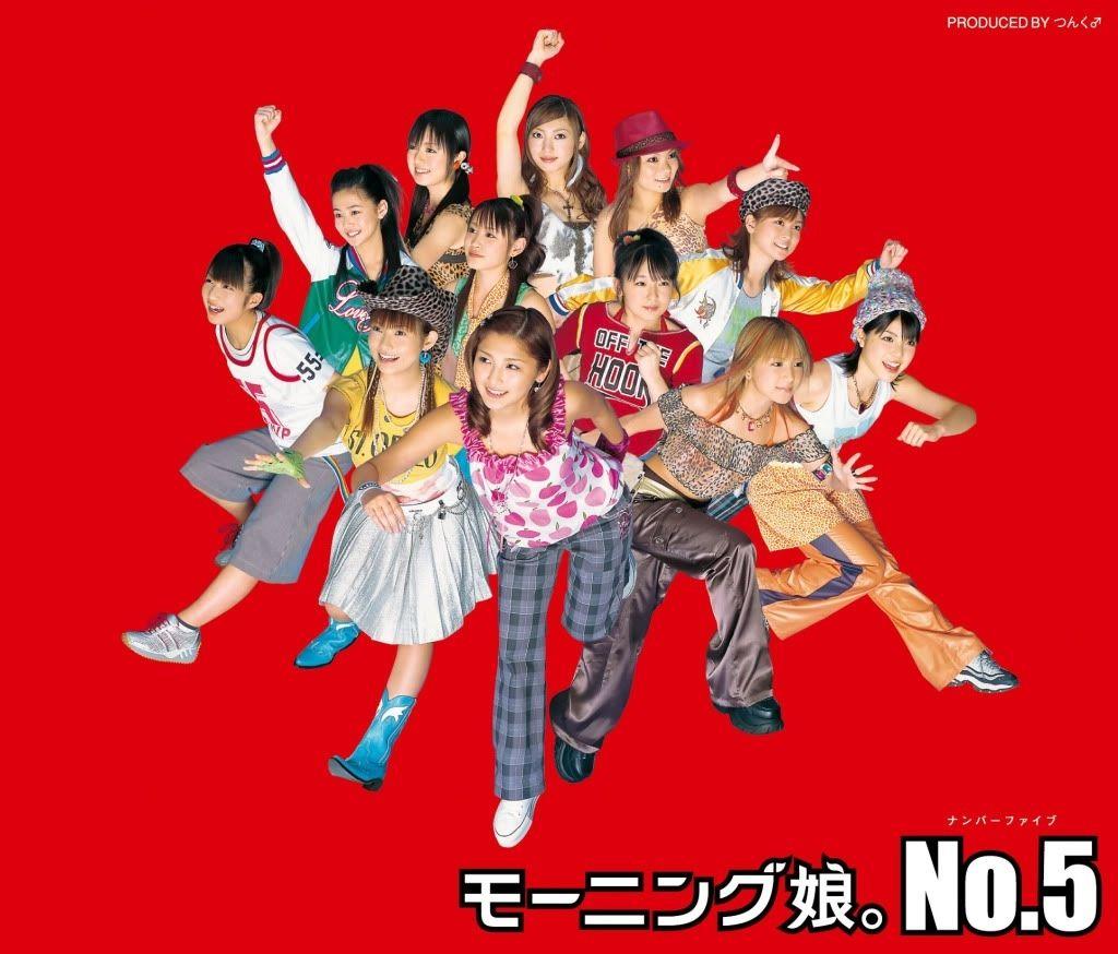 Capa do álbum "No. 5", de Morning Musume