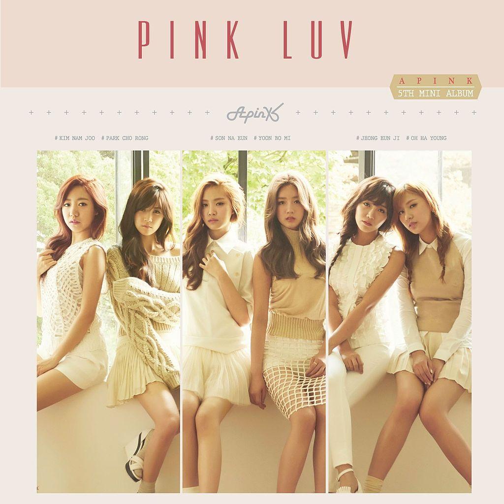 Capa do Álbum "Pink Luv", de Apink