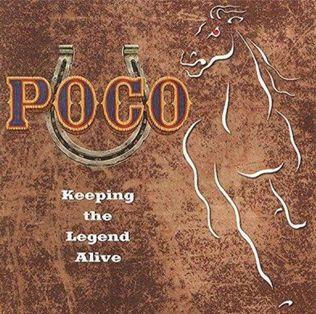 Portada del álbum "Keeping The Legend Alive", de Poco