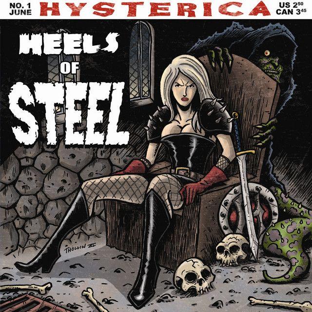 Portada de Sencillo/EP "Heels Of Steel", de Hysterica!