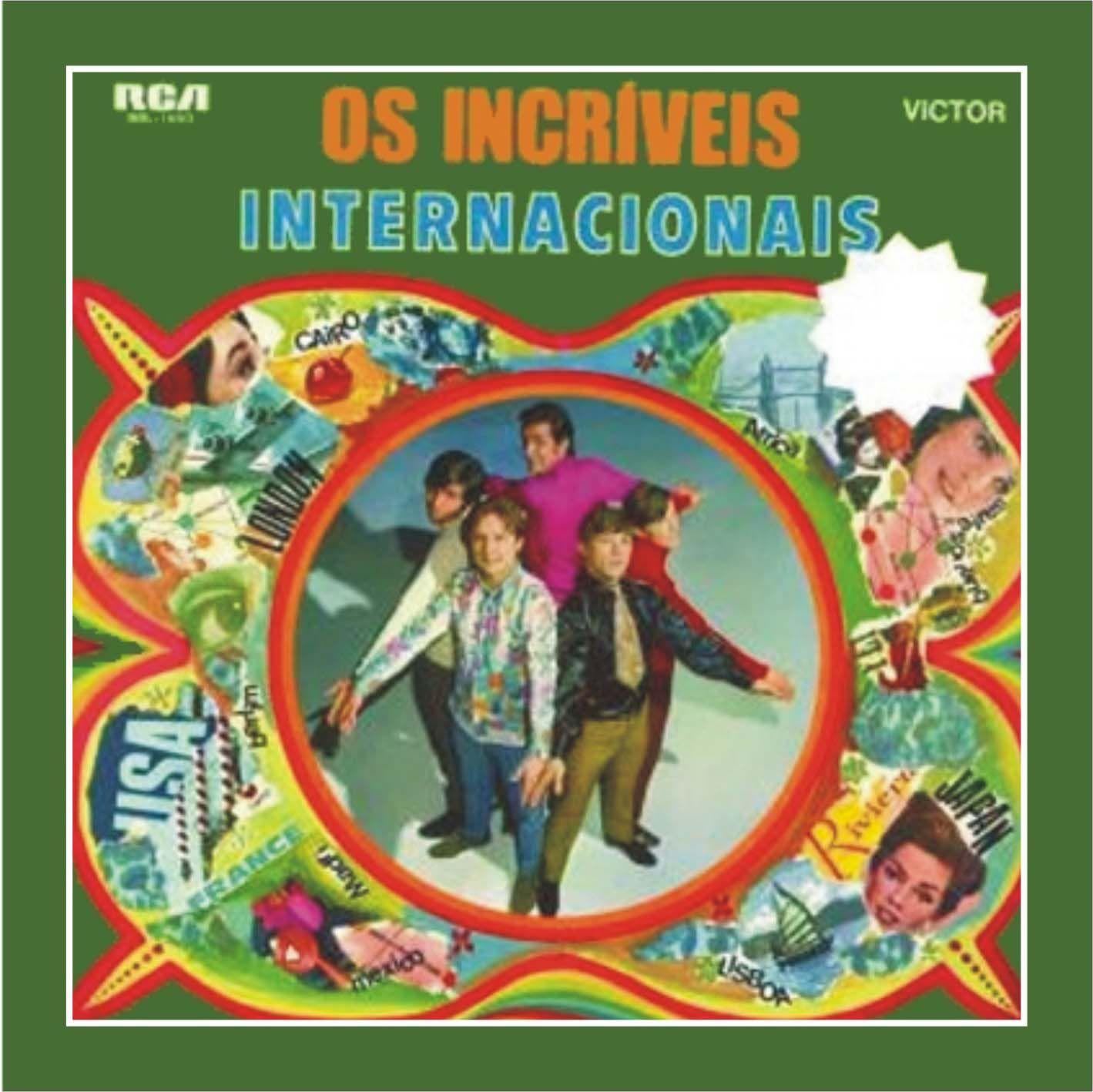 Portada de Álbum "Os Incríveis Internacionais", de Os Incríveis