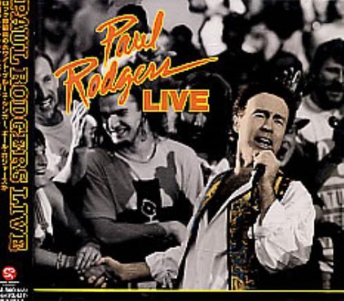 Capa do Álbum "Live (1996)", de Paul Rodgers