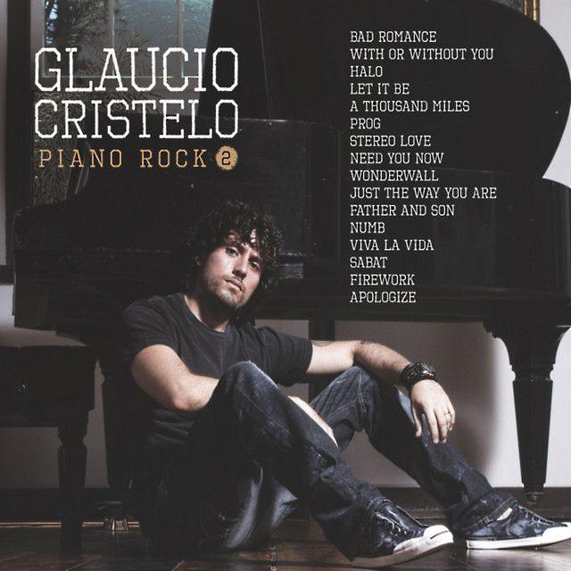 Portada de Álbum "Piano Rock 2", de Glaucio Cristelo