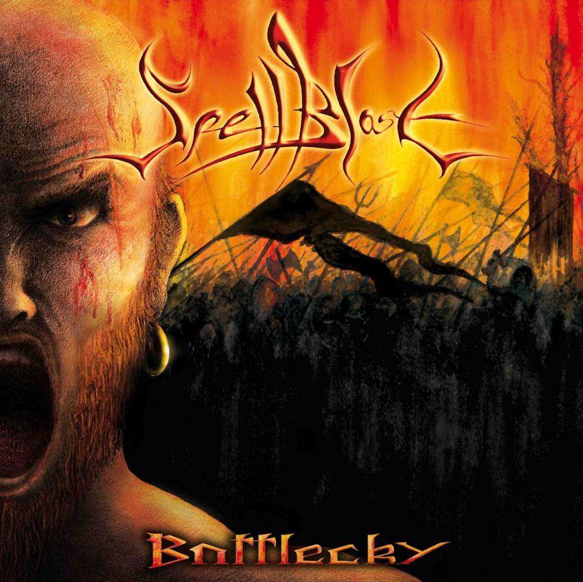 Portada de Álbum "Battlecry", de Spellblast