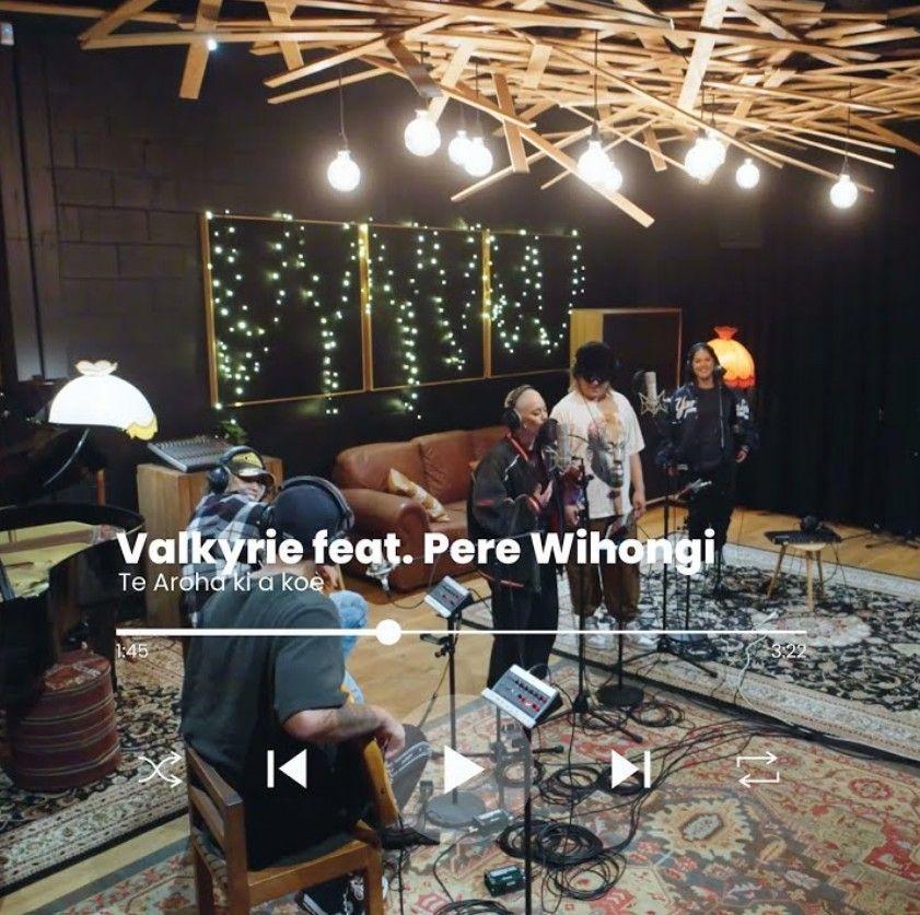 Portada de Sencillo/EP "Te Aroha Ki A Koe (feat. Pere Wihongi)", de Valkyrie (NZ)