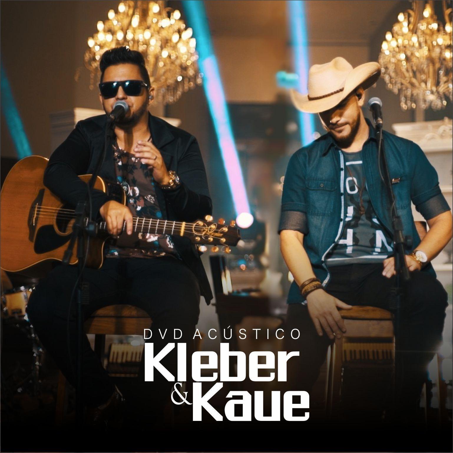 Capa do Álbum "DVD Acústico ", de Kleber e Kaue