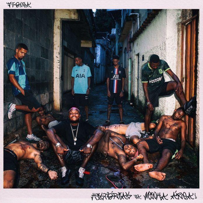 Capa do Álbum "Histórias da Minha Área", de Djonga