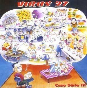 Capa do Álbum "Caso Sério!!!", de Vírus 27