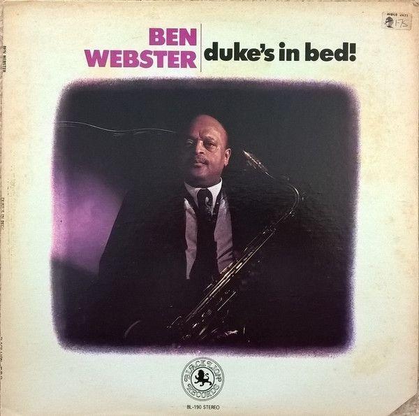 Portada del álbum "Duke's In Bed!", de Ben Webster