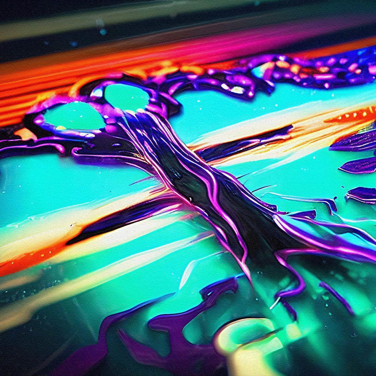 Single/EP cover of "Cores Fluidas" by Dudu Okun