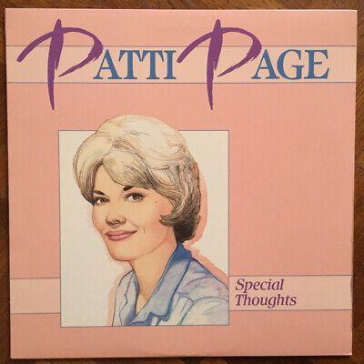 Album cover of "Special Thoughts" by Patti Page