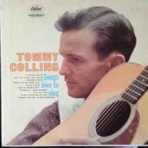 Portada de Álbum "Songs I Love To Sing", de Tommy Collins