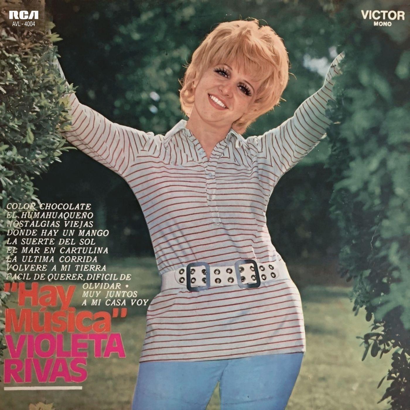 Portada de Álbum "Hay Musica", de Violeta Rivas