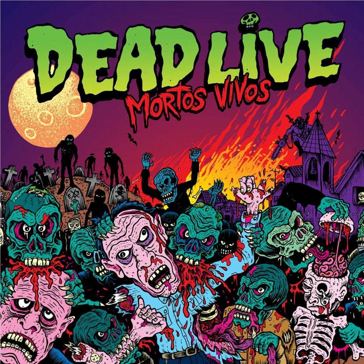 Portada de Álbum "Mortos Vivos", de Dead Live