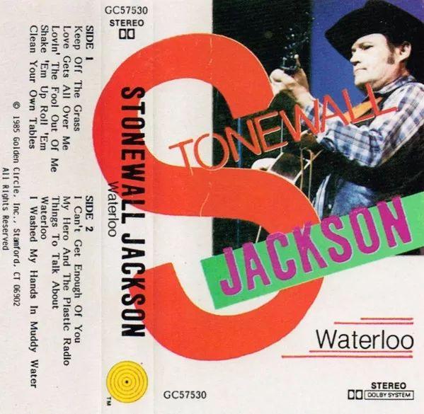 Portada del álbum "Waterloo", de Stonewall Jackson