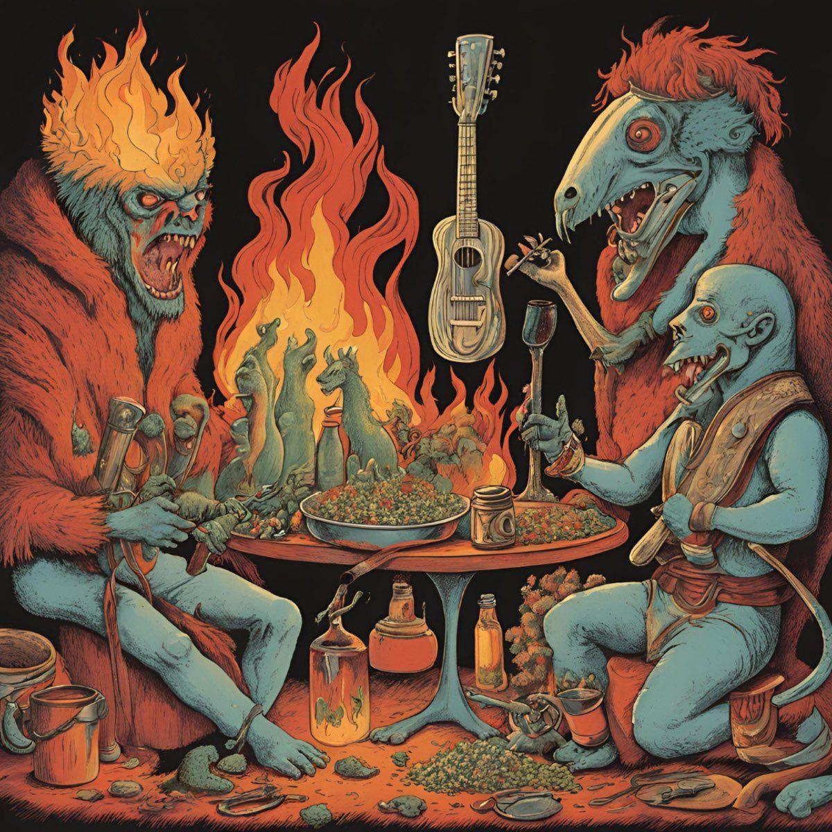 Capa do Álbum "Um Grude", de Tabule Molotov