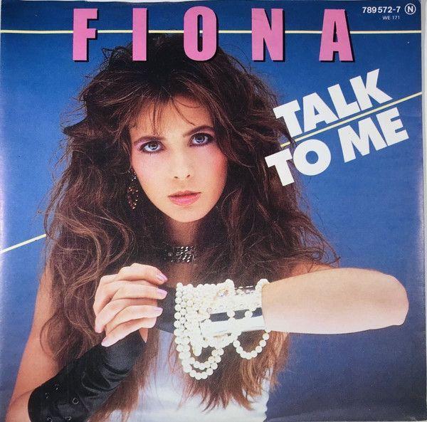Portada de Sencillo/EP "Talk To Me", de Fiona (Fiona Flanagan)