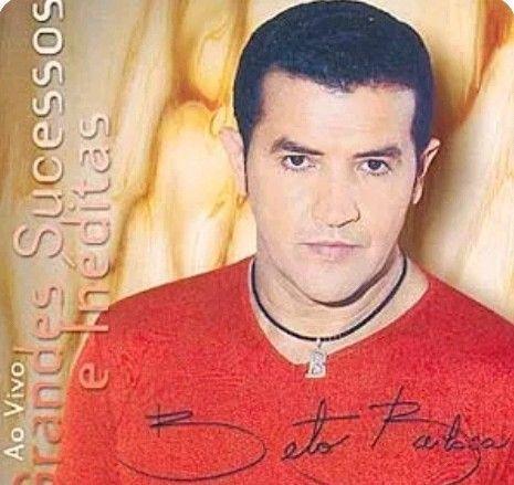 Portada de Álbum "Grandes Sucessos e Inéditas: ao Vivo", de Beto Barbosa