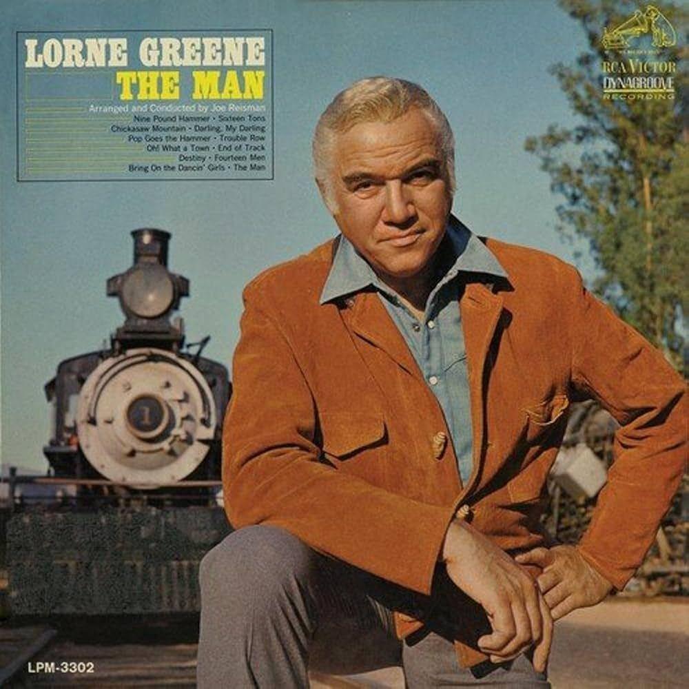 Portada de Álbum "The Man", de Lorne Greene