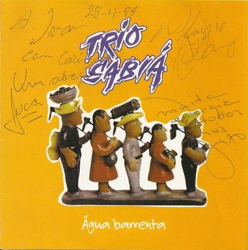 Capa do Álbum "Água Barrenta", de Trio Sabiá