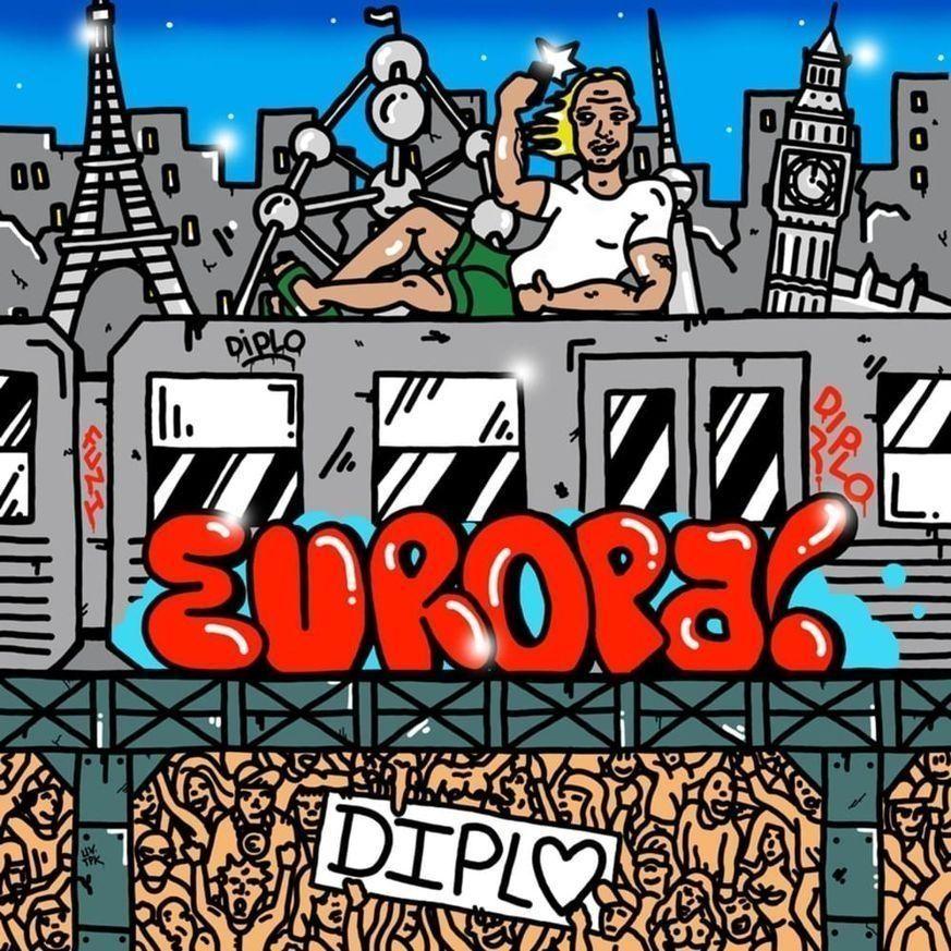Portada de Sencillo/EP "Europa", de Diplo