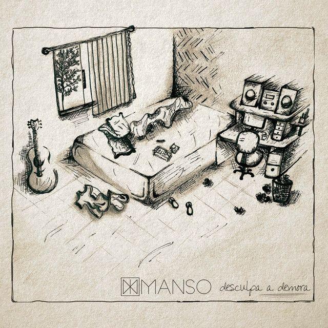 Capa do Álbum "Desculpa a Demora", de Manso