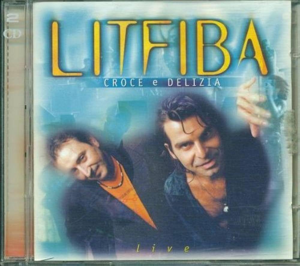 Capa do Álbum "Croce e Delizia Live", de Litfiba