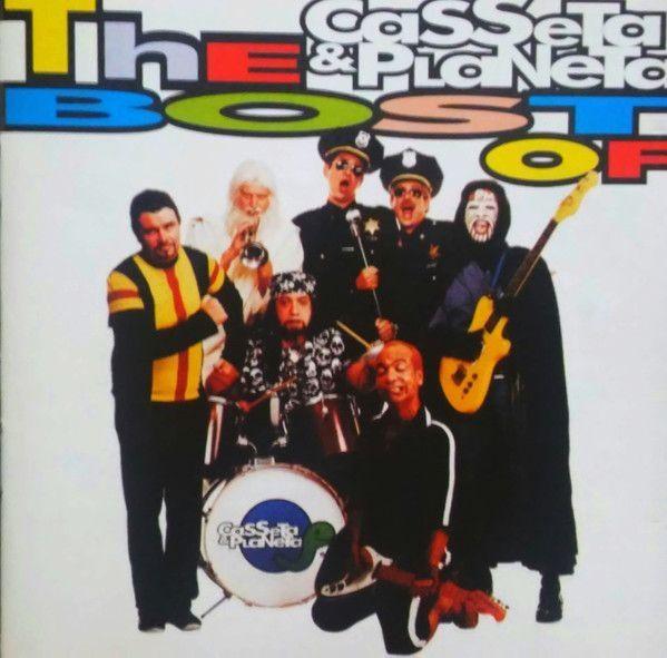 Capa do Álbum "The Bost Of Casseta e Planeta", de Casseta & Planeta