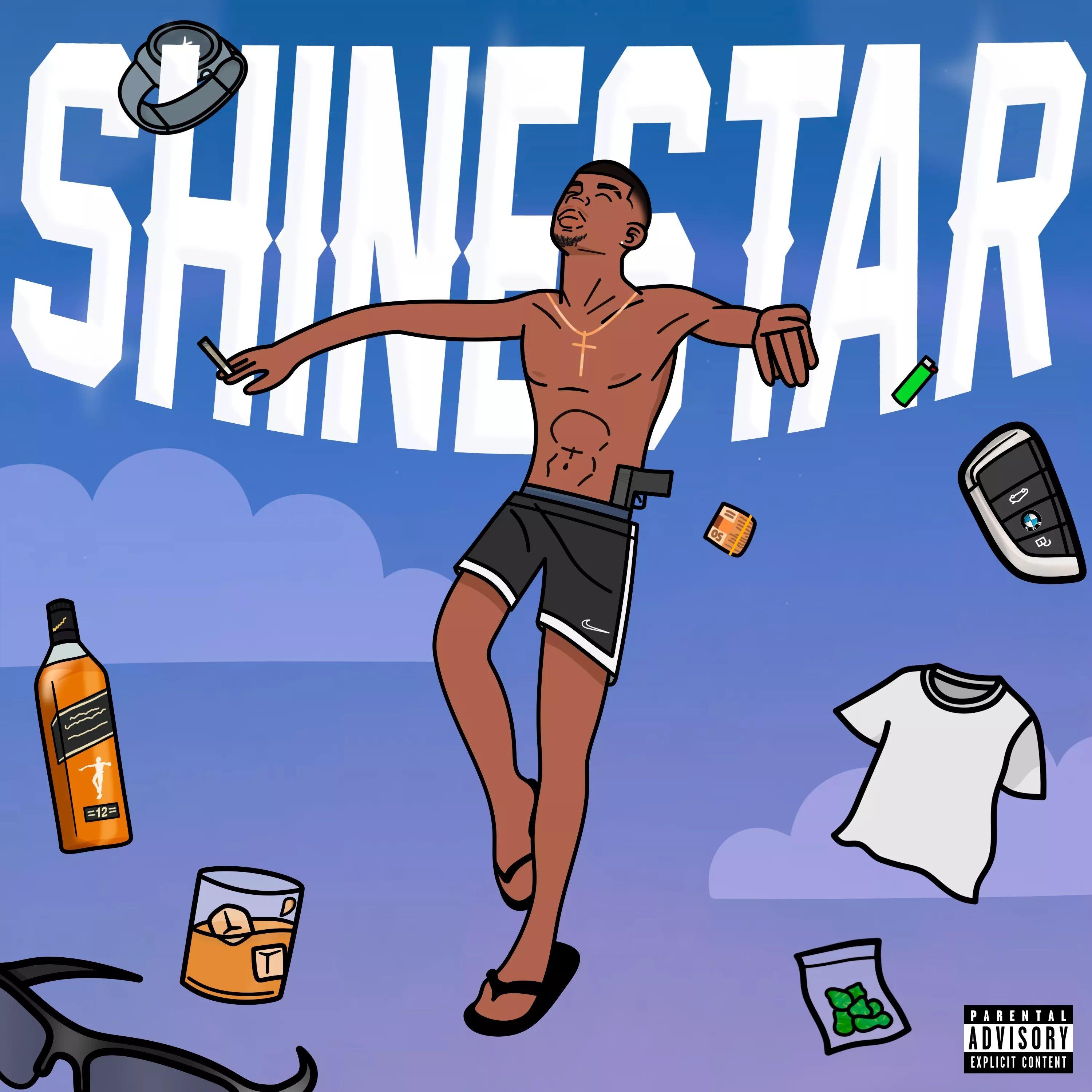 Capa do Single/EP "SHINESTAR", de Slim