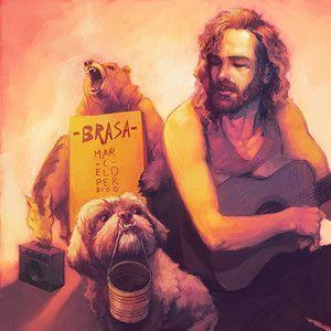 Capa do Álbum "Brasa", de Marcelo Perdido